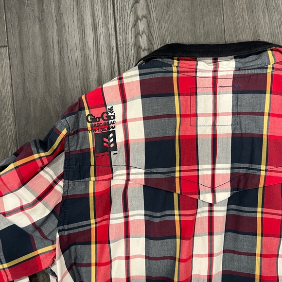 Gio-Goi Mens small checkered thin lightweight checkered jacket - Picture 6 of 12